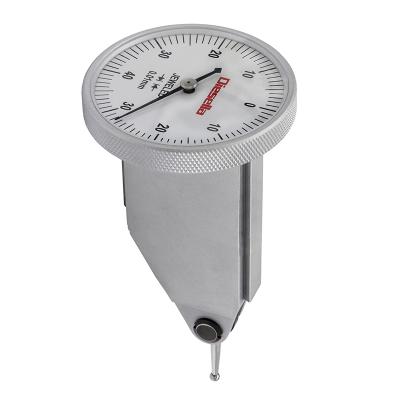 Vippeindikator 0,8x0,01 mm med horisontalt måleur og 16 mm vippearm